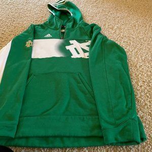 Men's Notre Dame Adidas Climawarm Sweatshirt - M